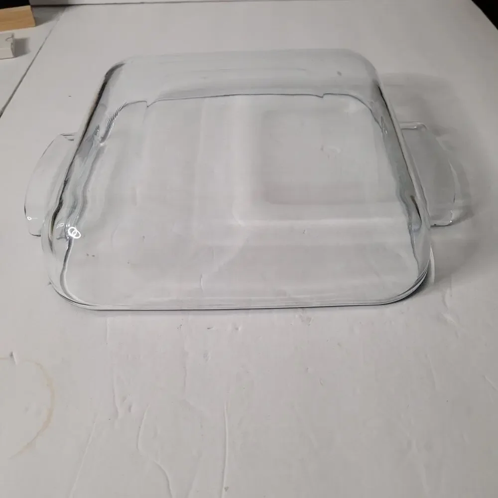 Versatile Heavy Glass Square Baking Dish 10x10 Oven Safe